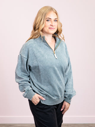 *NEW* Glow Getter Sweatshirt | Ash Jade