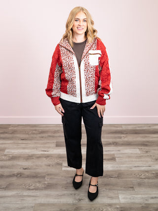 *NEW* Ampersand | Bomber Jacket | Patch Me Pretty | Red Velvet