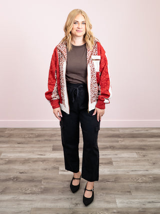 *NEW* Ampersand | Bomber Jacket | Patch Me Pretty | Red Velvet