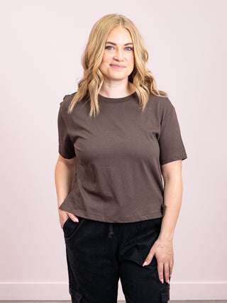 *NEW* DEX | Elanor Essential Tee | Brown
