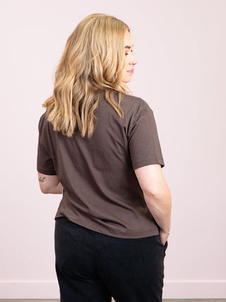 *NEW* DEX | Elanor Essential Tee | Brown