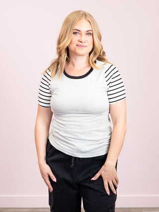 *NEW* Ampersand | Accent Lulu Tee | Carefree Cutie