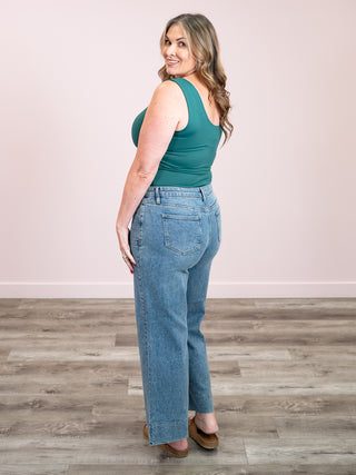 *NEW* Second Skin | Tanith Tank Top | Dark Green