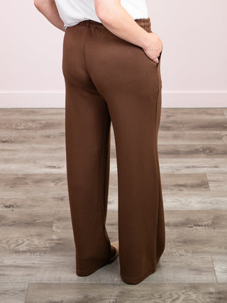 *NEW* DEX | Courtney Cozy Lounge Pant | Milk Chocolate