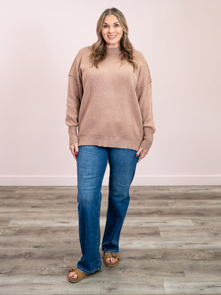 *NEW* Aurora Cozy Sweater | Rose Gold