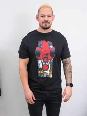*NEW* The Ozzy | Upside Down Spidey Graphic Tee | Black
