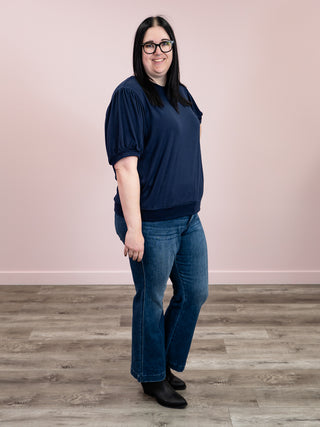 Katie Cozy Top | Navy