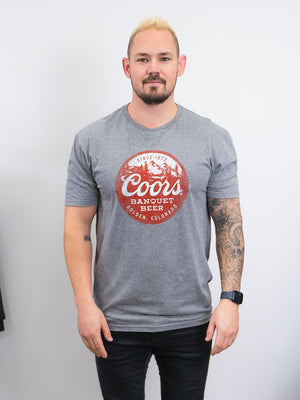 *NEW* The Ozzy | Coors Banquet Graphic Tee | Charcoal