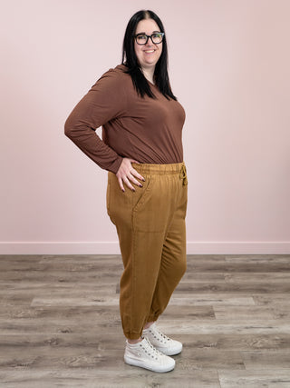 Larissa Long Sleeve | Brown
