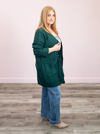 *NEW* Brooks Button Sweater Cardigan | Evergreen