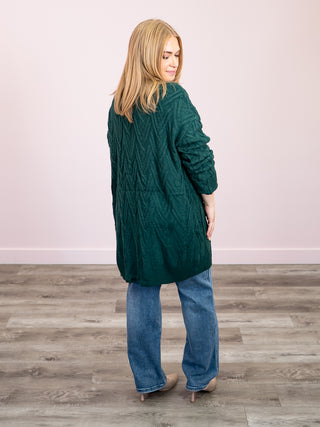 *NEW* Brooks Button Sweater Cardigan | Evergreen
