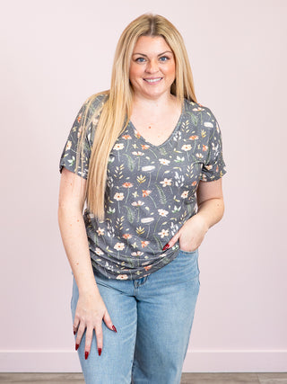 *NEW* Chloe Cozy Tee | Wildflower Meadow