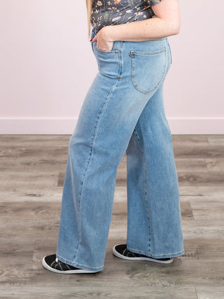 *NEW* Judy Blue | High Rise ANGELINA Column | Medium Crisp Blue