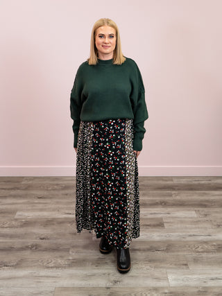 Aurora Cozy Sweater | Hunter Green