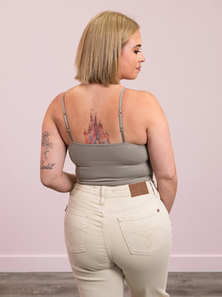 DEX | Tatiana Seamless Bra Top | Taupe