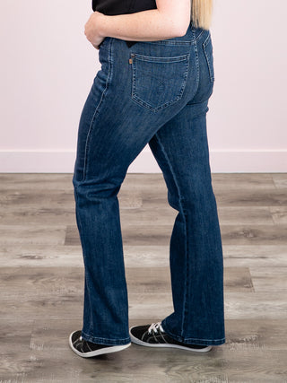 *NEW* Judy Blue | High Rise ALEX Boy Boot | Dark Outlaw Blue
