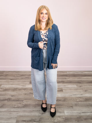 *NEW* Fancy Free Sweater Cardigan | Navy