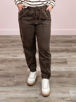 DEX | Kind Soul Soft Touch Jogger | Chestnut