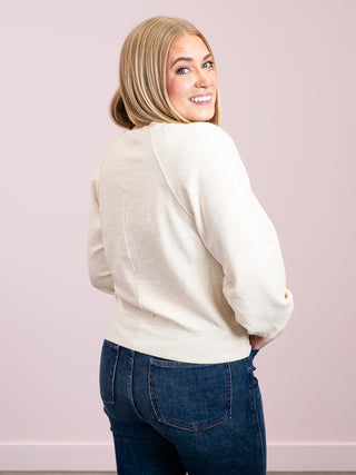 *NEW* Room 34 | Hally Henley Sweater | Pearl