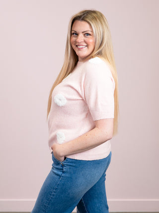 *NEW* Pink Martini | Daisy-Bell Sweater | Pink