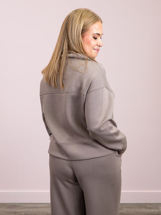 *NEW* RD Style | Mayura Halfzip Mock Neck Pullover | Moon Rock