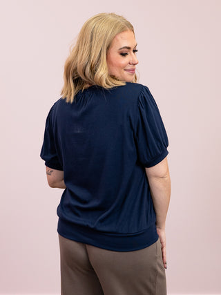 Katie Cozy Top | Navy