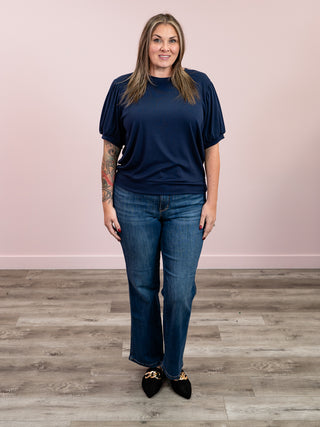 Katie Cozy Top | Navy