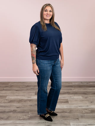 Katie Cozy Top | Navy