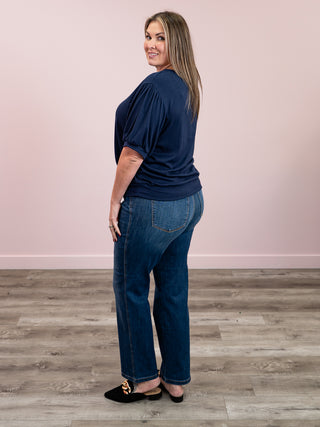 Katie Cozy Top | Navy