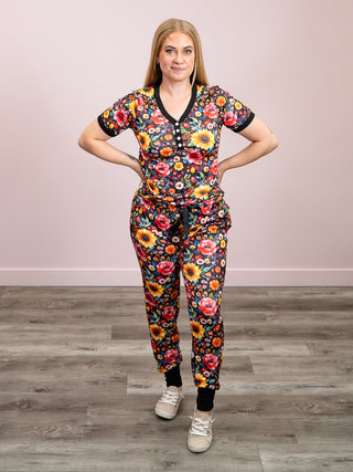 *NEW* Shirley Matching Set | Tee & Joggers | Autumn Floral