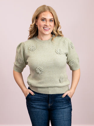 *NEW* Pink Martini | Roslyn Sweater | Green