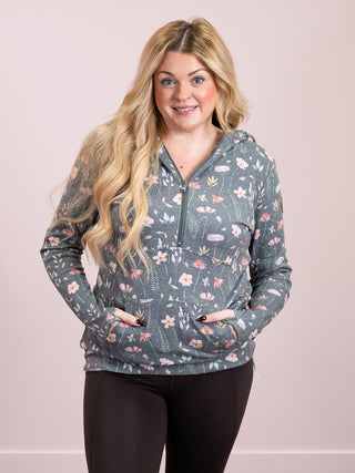 *NEW* HalfZip Hoodie | Wildflower Meadow