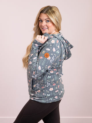 *NEW* HalfZip Hoodie | Wildflower Meadow