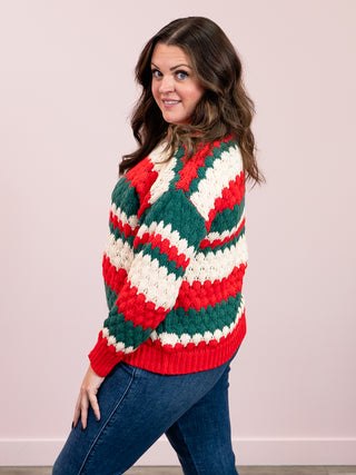 *NEW* Christmas Stripes Sweater