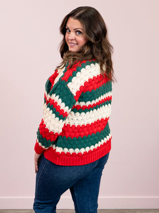 *NEW* Christmas Stripes Sweater