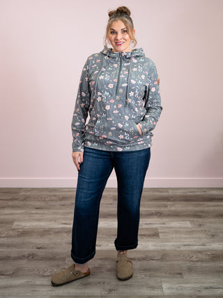 *NEW* HalfZip Hoodie | Wildflower Meadow