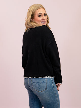 *NEW* Merry Knit Sweater | Black