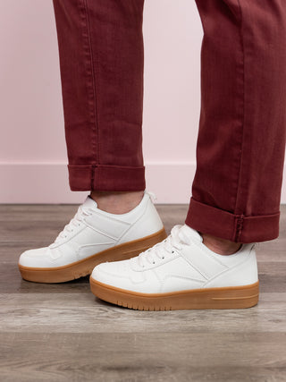 Rexy Sneakers | Gum & White
