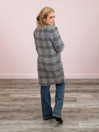 Brixton Blazer | Black & Ivory