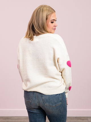 *NEW* Pink Martini | Espera Sweater | White