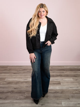 *NEW* Roadhouse Button Front Jacket | Black