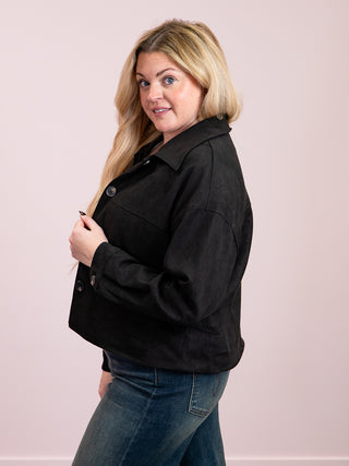 *NEW* Roadhouse Button Front Jacket | Black
