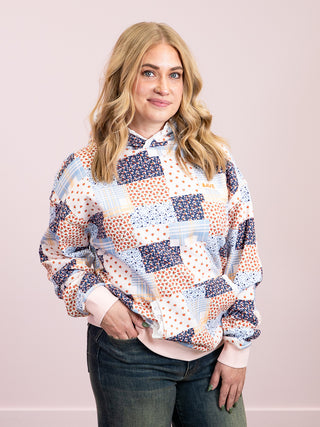 *NEW* Ampersand | Everywear Hoodie | Patchwork Lace