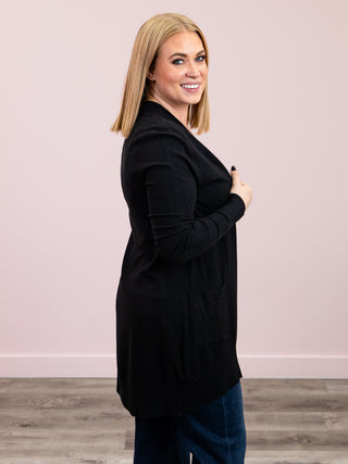 *NEW* All Day Cardigan | Black
