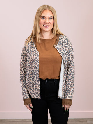 *NEW* Rustic Prowl Button Cardigan | Taupe
