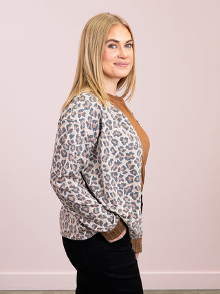 *NEW* Rustic Prowl Button Cardigan | Taupe