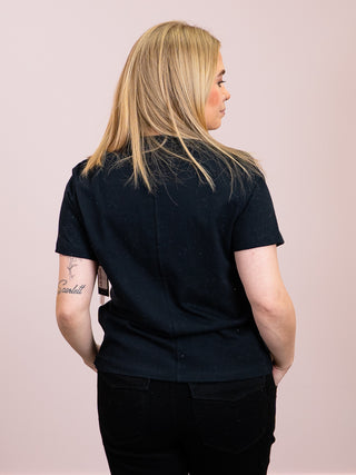 *NEW* RD Style | Regina Short Sleeve Top | Black