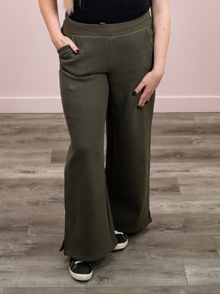 *NEW* RD Style | Pandora Fleece Pant | Army Green