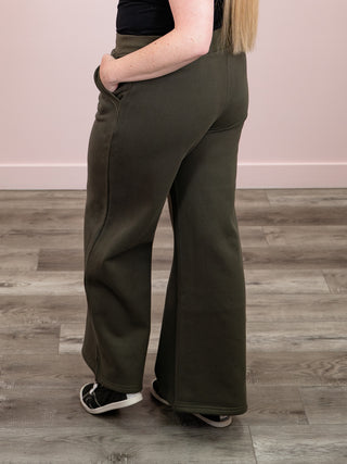 *NEW* RD Style | Pandora Fleece Pant | Army Green