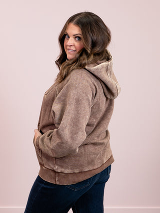 Larissa Oversized Hoodie | Brown